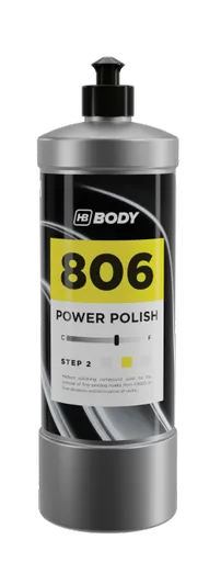 HB BODY 806 - Stredne jemná leštiaca pasta biela 200 ml