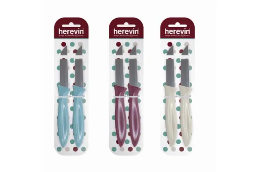 MAKRO - Nôž 7,6cm sada 2ks rôzne farby