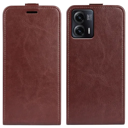 Vyklápacie puzdro Motorola Moto G73 5G hnedé