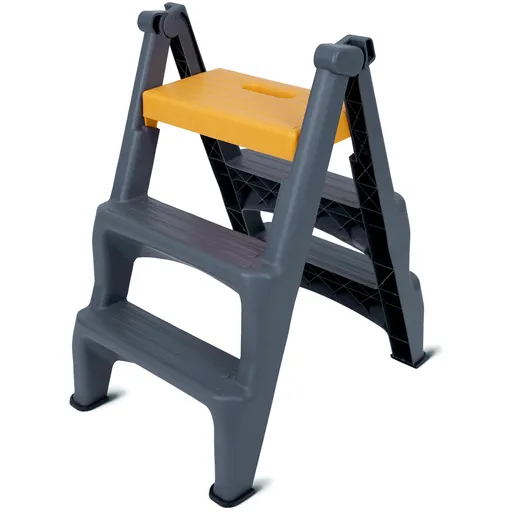 4Home Obojstranné plastové schodíky Dual, 3 stupne