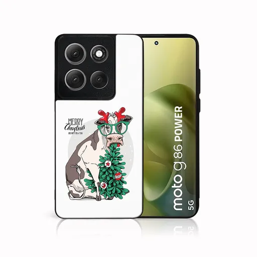 MY ART Kryt s vianočným dizajnom Motorola Moto G86 Power 5G MERRY CHRISTMAS (074)