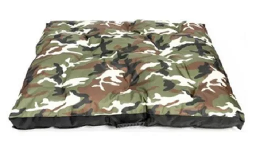 Matrac Sychrov nylon maskáč, pre stredné a veľké plemená psov 90x60x10cm