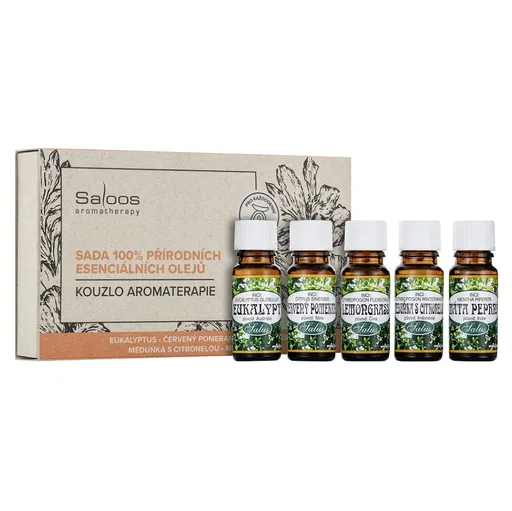SALOOS Kúzlo Aromaterapie esenciálne oleje 5 x 10 ml