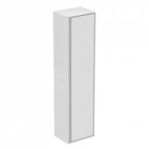 Ideal Standard Connect Air kúpeľňová skrinka vysoká 40x30x160 cm v kombinácii hnedá mat / biela mat E0832VY