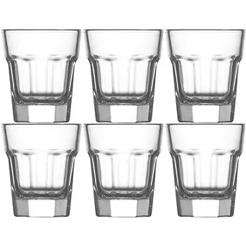 LAV Poháre na destiláty/panák 45 ml ARAS 6 ks (144645)