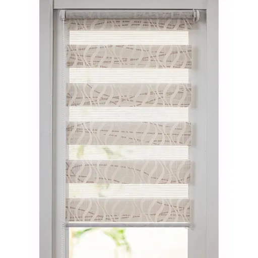 Roleta deň/noc s motívom vlniek