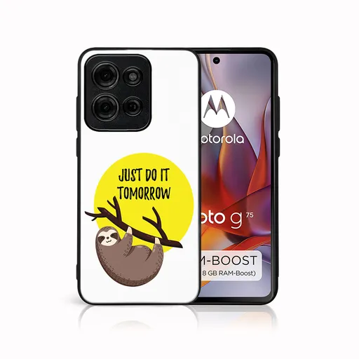 MY ART Ochranný kryt pre Motorola Moto G75 5G SLOTH (188)