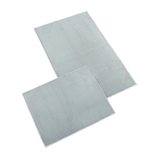 Bellatex Sada Kúpeľňových predložiek bez výkroja BANYGOLD svetlosivá, 60 x 100, 60 x 50 cm