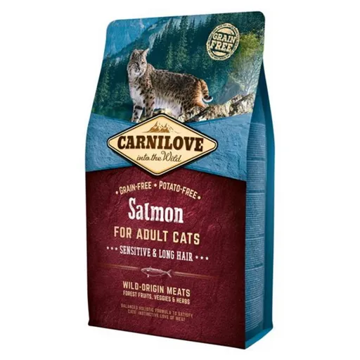 CARNILOVE Salmon Grain Free granule pre mačky 1 ks, Hmotnosť balenia: 2 kg