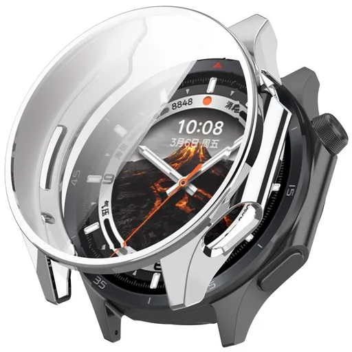 TPU FULL COVER Kryt pre OnePlus Watch 3 43mm strieborný