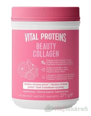 Vital Proteins Beauty Collagen jahoda-citron 271 g