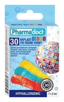 Pharmadoct nápl.DISCO 7 x 2cm 30ks (3 farby)