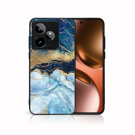 MY ART Ochranný kryt pre Realme GT 7T 5G BLUE MARBLE (141)