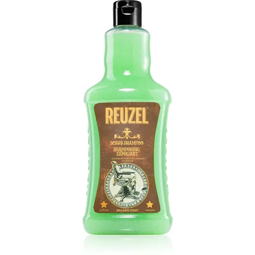 Reuzel Hair Scrub Shampoo čistiaci šampón na vlasy pre mužov 1000 ml