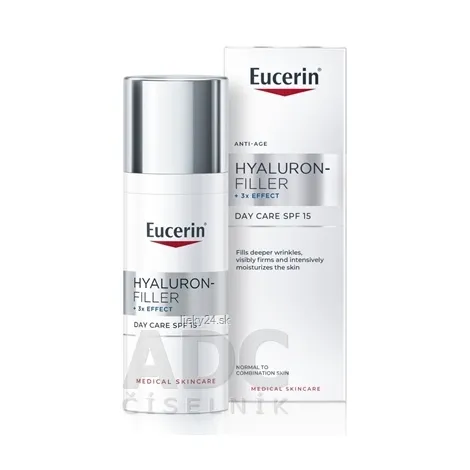 Eucerin HYALURON-FILLER+3xEFFECT Denný krém SPF15