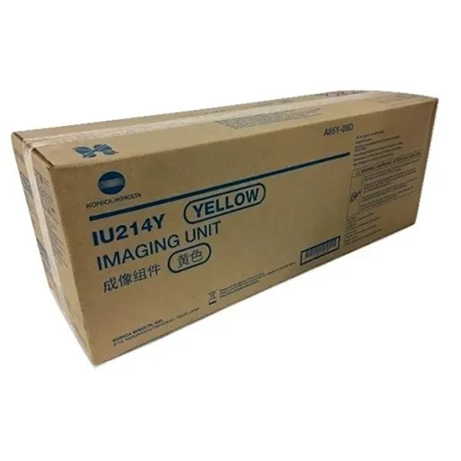 Konica Minolta originál válec A85Y08D, yellow, 70000str., žltá