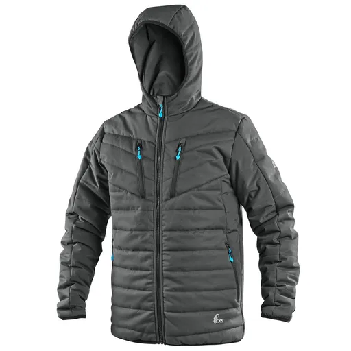 Canis (CXS) Pánska zimná bunda CXS 4ENVI PORTLAND - Tmavošedá | L