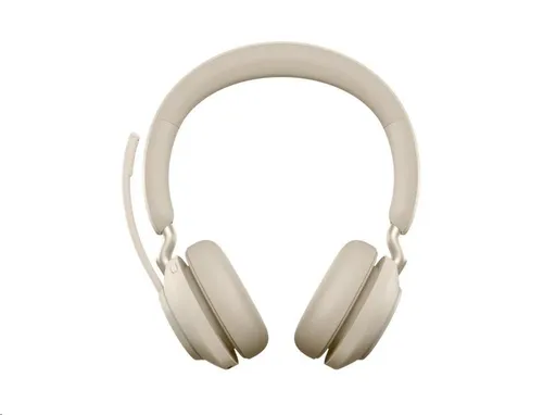 Jabra náhlavná súprava Evolve2 65, Link 380a MS, stereo, béžová