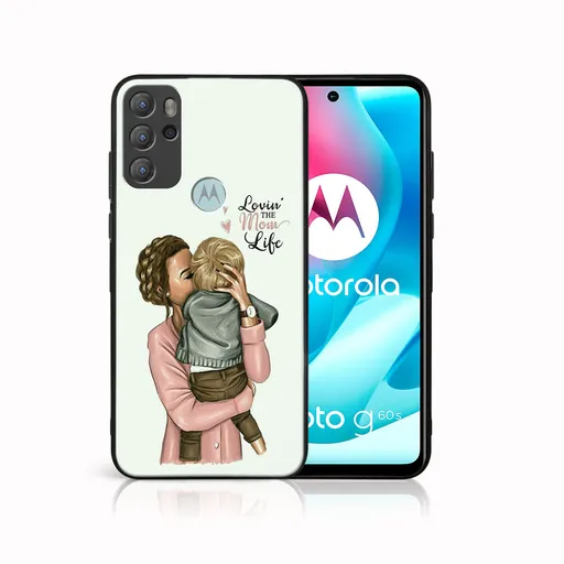 MY ART Silikónový obal Motorola Moto G60s MOM LIFE (118)