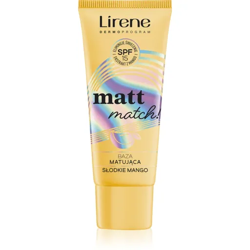 Lirene Base Matt Match zmatňujúca báza pod make-up s hydratačným účinkom 30 ml