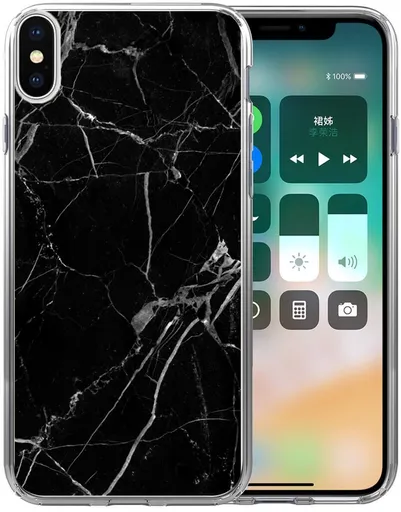 PROTEMIO MY ART Ochranný kryt Apple iPhone XS Max MARBLE