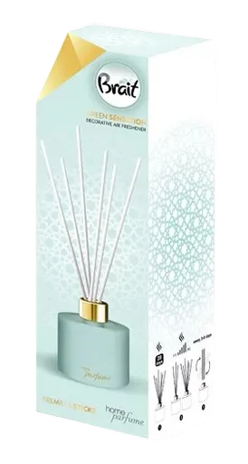BRAIT GREEN SENSATION - Vonné tyčinky (ovocno-kvetinová vôňa, 100 ml)