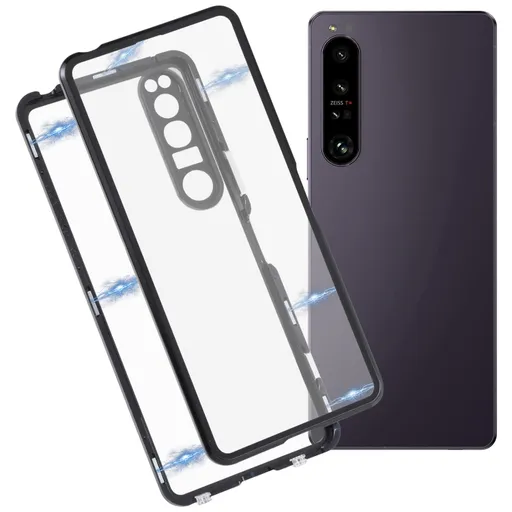 Magnetický kryt 360 pre Sony Xperia 1 IV 5G čierny