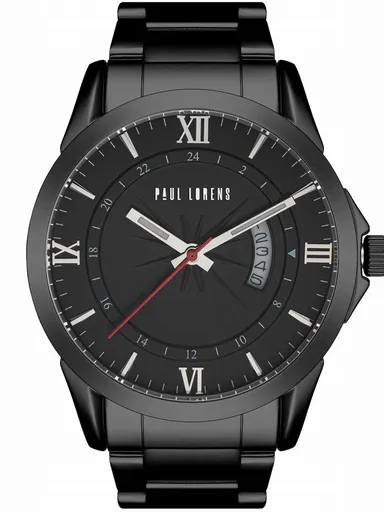 PÁNSKE HODINKY PAUL LORENS - PL3844B3-1A5 (zg371a) + KRABIČKA
