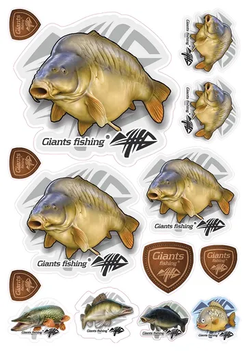 Giants fishing mix nálepiek kapor lysec