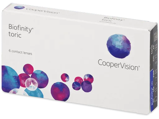 Biofinity Toric (6 šošoviek)
