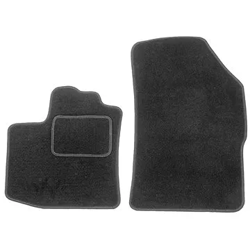 ACI textilné koberce na DACIA Dokker 13-  čierne (súprava 2 ks) (1528X63)