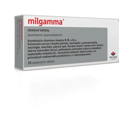Milgamma tbl.obd.20 x 50 mg/250µg