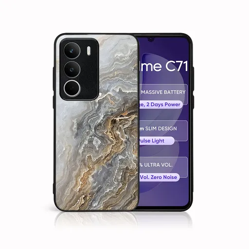 MY ART Ochranný kryt pre Realme C71 BEIGE (151)