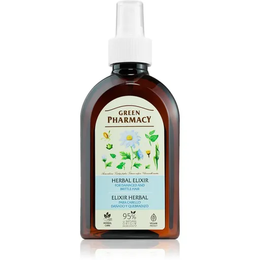 Green Pharmacy Herbal Elixir Hair Care bylinný elixír pre poškodené a lámavé vlasy 250 ml