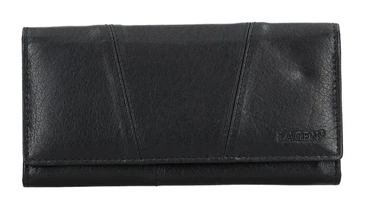 Dámska kožená peňaženka Lagen PWL-388 Black