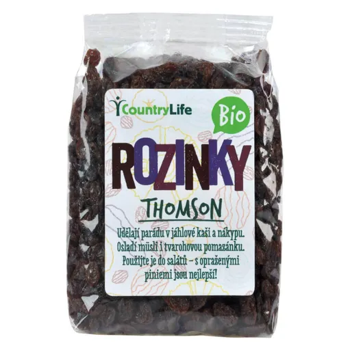 COUNTRY LIFE Hrozienka Thomson 500 g BIO