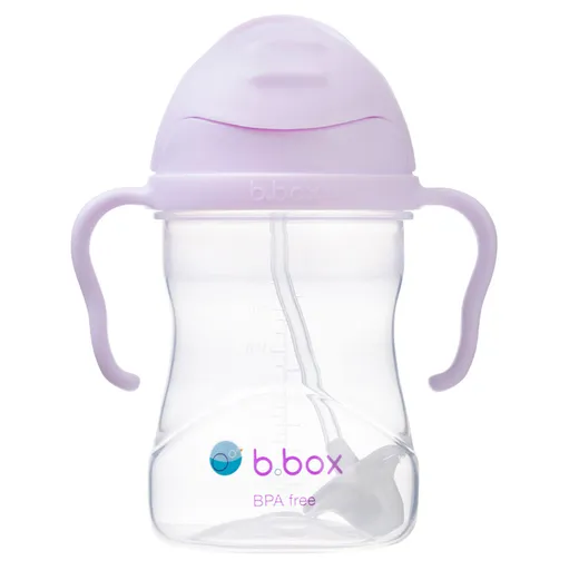 B.BOX Hrnček so slamkou Gelato ostružina 6m+ 240 ml