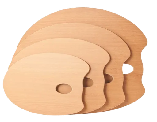 MABEF - Oválna maliarska paleta 35x45 cm