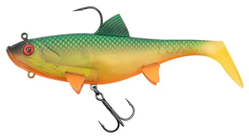 Fox rage gumová nástraha replicant wobble slick scale - 14 cm 55 g