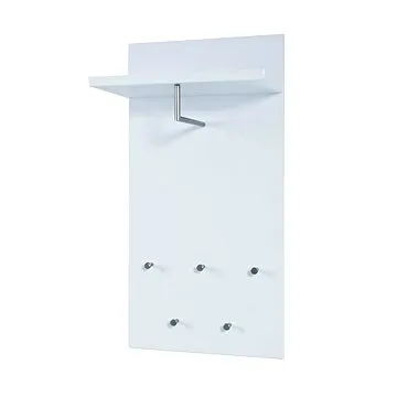 Nástenný vešiak Avenio, 100 cm, antikoro / biela (HA00956)