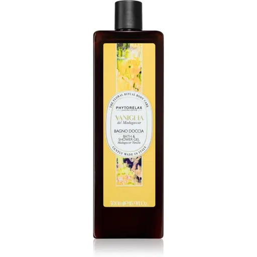 Phytorelax Laboratories Madagascar Vanilla sprchový a kúpeľový gél 500 ml