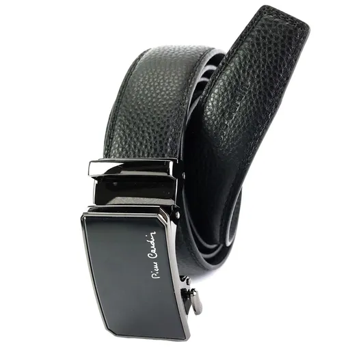 Kožený pánsky opasok s automatickou prackou Pierre Cardin