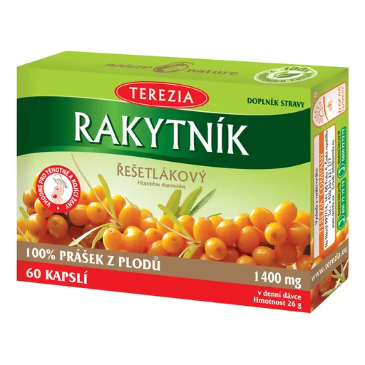 Terezia Company Rakytník Řešetlákový 60 kapsúl