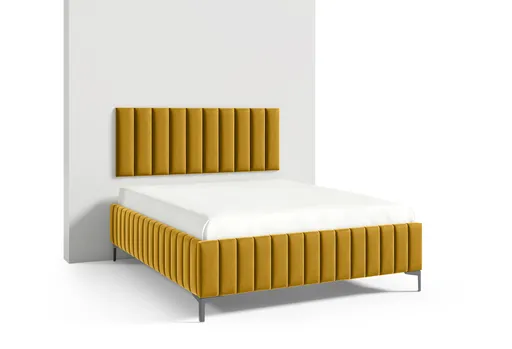 ArtPK Čalúnená manželská posteľ TAMI | 160 x 200 cm Farba: Oranžová