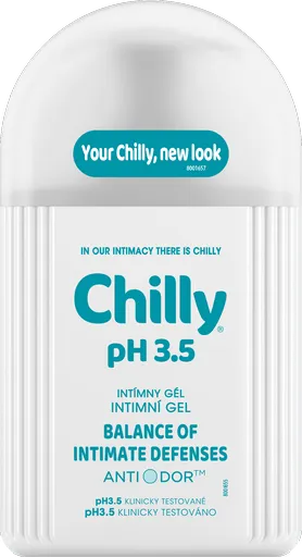 Chilly pH 3,5 intímny gél s kyselinou mliečnou 200 ml