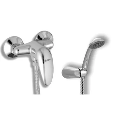 Sprchová batéria Novaservis Metalia 55 so sprchovacím setom 100 mm chróm 55065.0