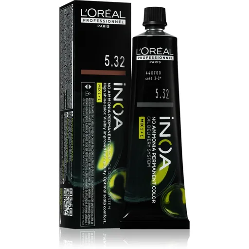 L’Oréal Professionnel Inoa permanentná farba na vlasy bez amoniaku odtieň 5.32 60 ml