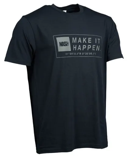 Nash tričko make it happen coordinates t-shirt black - s