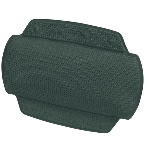 Spirella Vankúš do vany ALASKA, tmavo zelená, 32 x23 cm