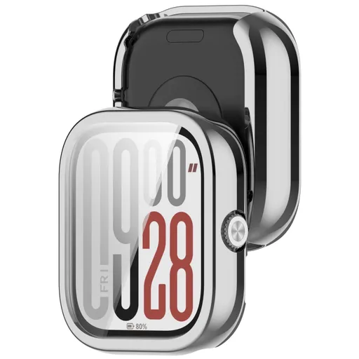 TPU FULL COVER Kryt pre Xiaomi Redmi Watch 5 strieborný